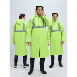 Плащ влагозащитный сигнальный ProfLine Base СОП (ПВХ,180), желтый